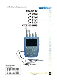 Notice METRIX SCOPIX IV OX9062 équipements de mesure