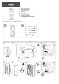 Notice HAGER XEVS116 Commutateur