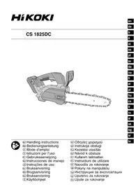 Notice HiKOKI CS1825DC Scie