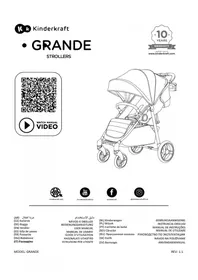 Notice Kindercraft GRANDE LX Poussette