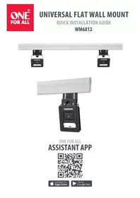 Notice ONE FOR ALL WM 6812 Support mural