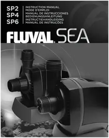 Notice Fluval SP4 Pompe à eau