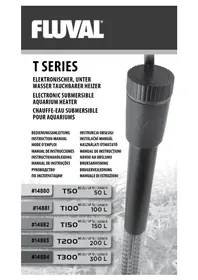 Notice Fluval T300 Chauffage