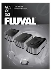 Notice Fluval Q2 Pompe