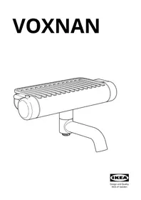 Notice IKEA VOXNAN 503.426.09 Pomme de douche