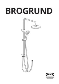 Notice IKEA BROGRUND 204.968.77 Système de douche