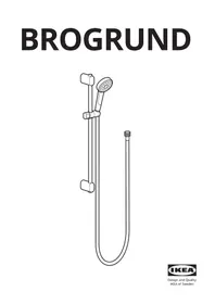 Notice IKEA BROGRUND 604.968.80 Système de douche