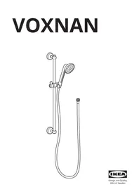 Notice IKEA VOXNAN 304.973.34 Système de douche