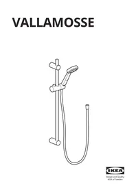 Notice IKEA VALLAMOSSE 304.969.14 Système de douche