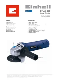 EINHELL BT-AG 620 - Broyeur