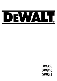 DEWALT DW841 - Trituratore