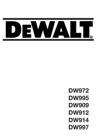 DEWALT DW914 - Trapano