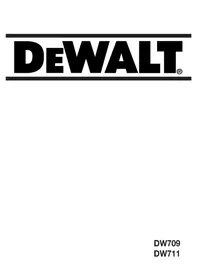 DEWALT DW709 - Testere