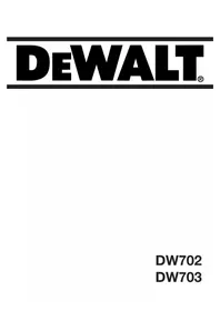 DEWALT DW702 - Saw