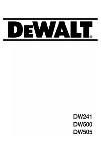 DEWALT DW500 - Pora