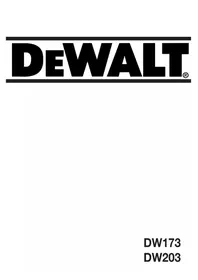 DEWALT DW173 - Boremaskine