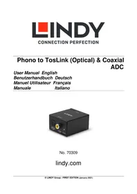 Notice Lindy 70309 Ecouteur