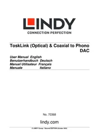 Notice Lindy 70368 Ecouteur