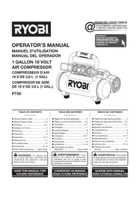 Notice RYOBI P739 Agrafeuse