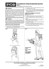 Notice RYOBI ACES11 Jet de peinture