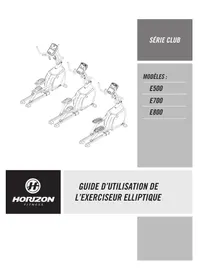 Horizon Fitness Club E800 - Vélo elliptique