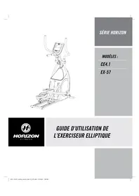 Horizon Fitness CE4.1 - Vélo elliptique