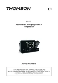 Notice THOMSON CP100T Radio-réveil