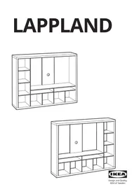 Notice IKEA LAPPLAND 802.851.55 Meuble TV