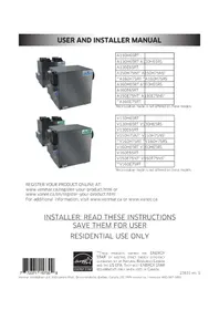 Notice vänEE V160H65RS Climatisation