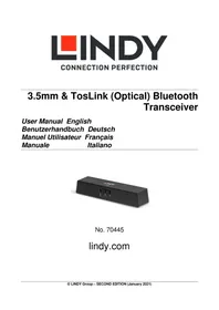 Notice Lindy 70445 Recepteur