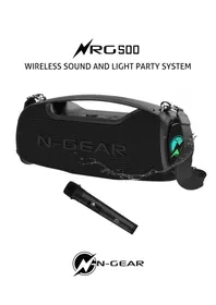 Notice N-Gear NRG 500 Haut-parleur