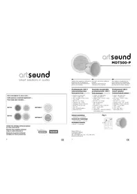 Notice Artsound MDT500-P Haut-parleur