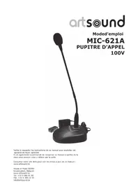 Notice Artsound MIC-621A Microphone