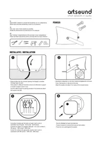 Notice Artsound PSW525 Haut-parleur