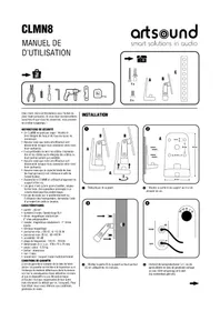 Notice Artsound CLMN8 Haut-parleur