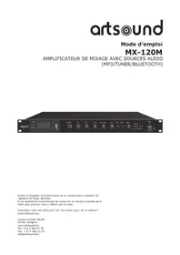 Notice Artsound MX-120M Recepteur