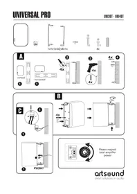 Notice Artsound UNI30T Haut-parleur