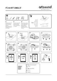 Notice Artsound FL502BT SINGLE Haut-parleur