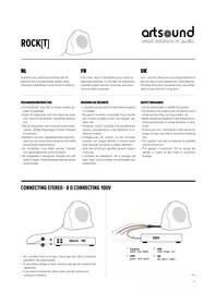 Notice Artsound ROCK Haut-parleur