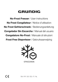 Notice GRUNDIG GFNI22440N Congélateur