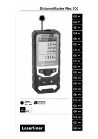 Notice Laserliner DISTANCEMASTER PLUS Pointeur laser