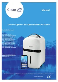 Notice Clean Air Optima CA-702 SMART Humidificateur