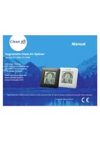 Notice Clean Air Optima HT-01 équipements de mesure