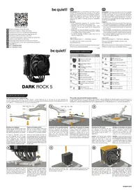 Notice Be Quiet! DARK ROCK 5 Climatisation