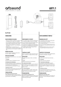 Notice Artsound ART1.1 Recepteur