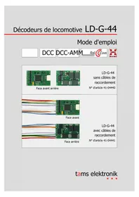 Notice Tams Elektronik LD-G-44 Décodeur numérique