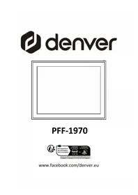 Notice DENVER PFF-1970 Cadre photo numérique