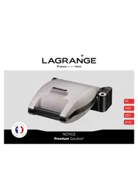 Notice LAGRANGE 019462 Gaufrier