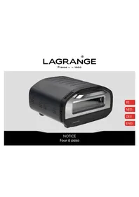Notice LAGRANGE 709001 Four à pizza