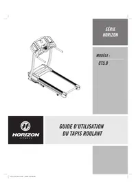 Horizon Fitness CT7.0 - Tapis de course